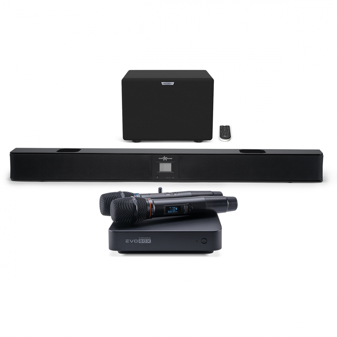 караоке-комплект EVOBOX Plus + EvoSound Bar (саундбар с караоке) в Приволжске