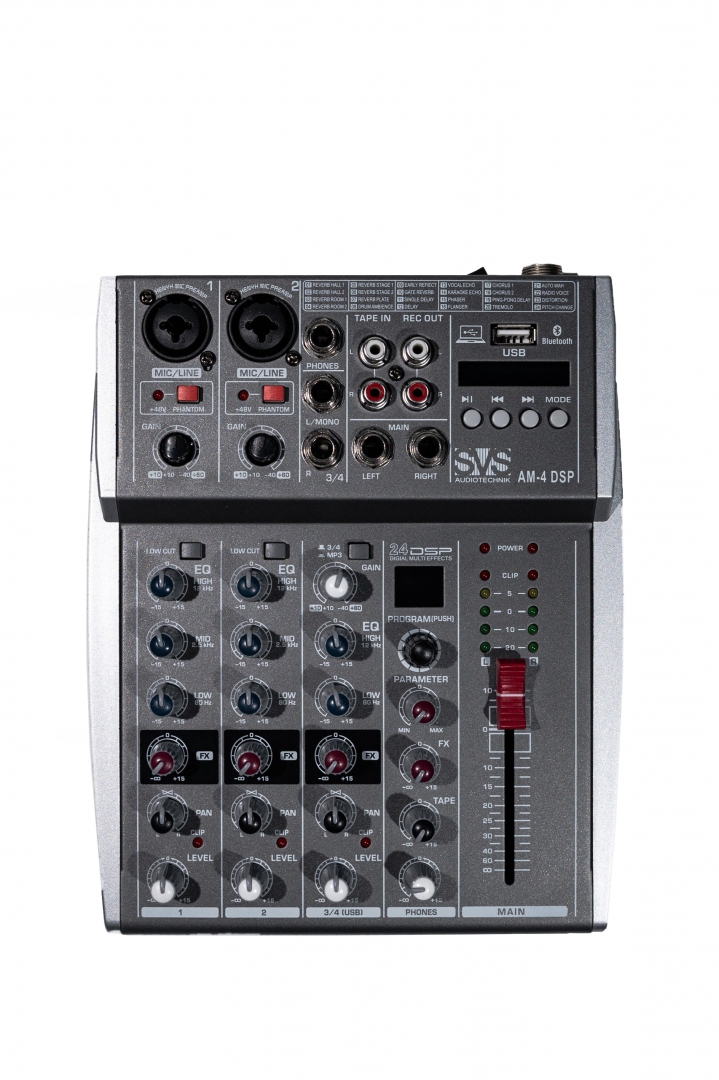 SVS Audiotechnik mixers AM-4 DSP Аналоговый микшерный пульт, 4-канала в Приволжске