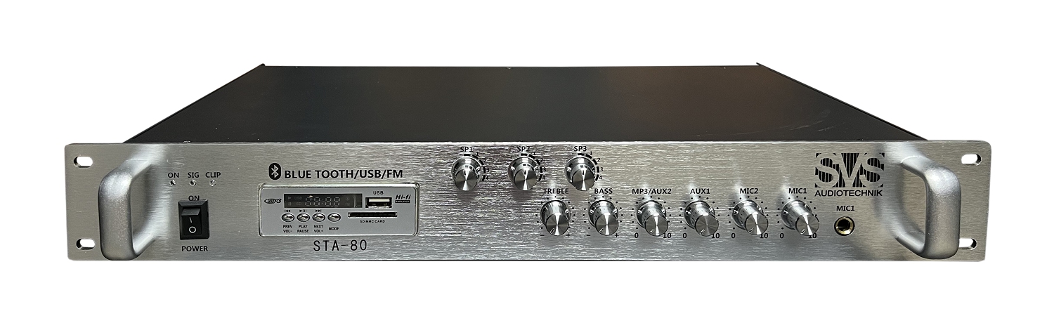 SVS Audiotechnik STA-80 Микшер-усилитель для систем Public Address в Приволжске
