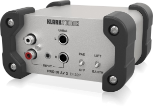 Klark Teknik DI 22P пассивный стерео директ-бокс в Приволжске
